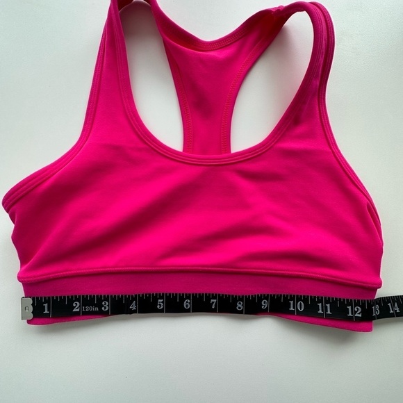 Lorna Jane high impact sports bra size Small Pink pre owned race back pull on - Picture 3 of 10